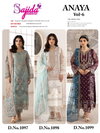 Anaya Vol 6 By Sajida Georgette Pakistani Salwar Suit Wholesalers In Surat